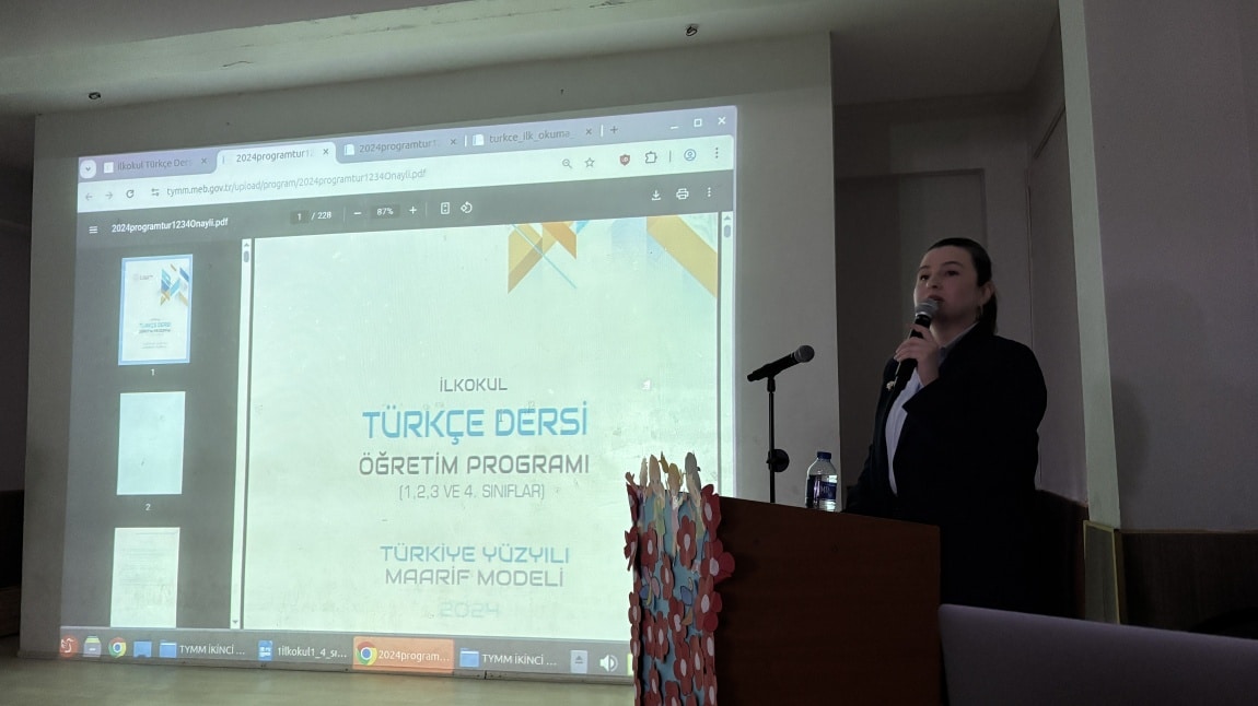 Türkiye Yüzyılı Maarif Modeli Semineri Okulumuzda Gerçekleştirildi